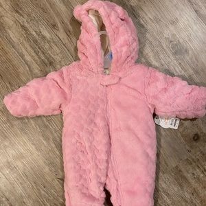 Fleece winter zip up outfit